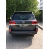Задняя накладка 2016-2025 (Executive 2016) Белый цвет для Toyota Land Cruiser 200