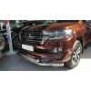 Передня дуга ST014 (2015+, нерж.) 60мм на 60мм для Toyota Land Cruiser 200