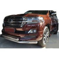 Передня дуга ST014 (2015+, нерж.) 60мм на 42мм для Toyota Land Cruiser 200