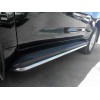 Захист бічного порогу BB004 (2 шт, нерж.) для Toyota Land Cruiser 200