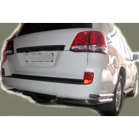 Задні куточки AK003-Double (2 шт, нерж) для Toyota Land Cruiser 200