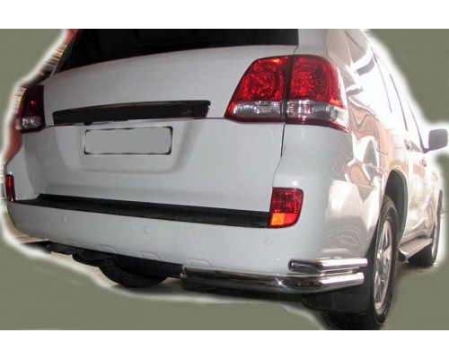 Задні куточки AK003-Double (2 шт, нерж) для Toyota Land Cruiser 200