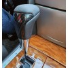 Ручка КПП (Черная кожа-2025карбон) для Toyota Land Cruiser 200