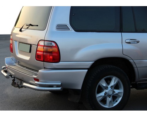 Задні куточки AK003-Double (2 шт, нерж) для Toyota Land Cruiser 100