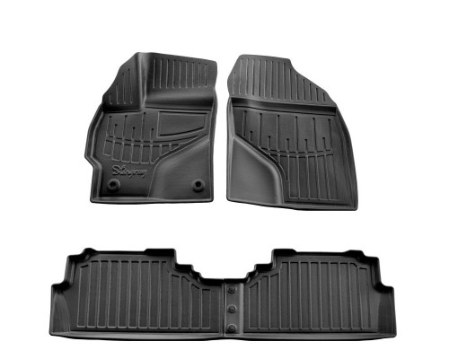 Коврики Stingray 3D (4 шт) для Toyota Prius 2009-2015 гг