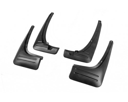 Брызговики Premium (Без порогов, 4 шт) для Toyota Rav 4 1996-2001 гг