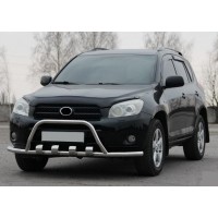 Кенгурятник WT-ST15 (нерж) для Toyota Rav 4 2006-2013