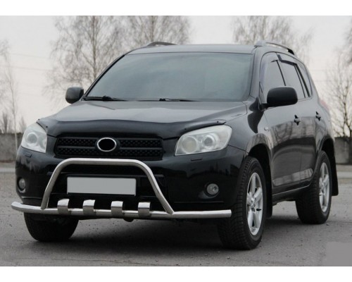 Кенгурятник WT-ST15 (нерж) для Toyota Rav 4 2006-2013