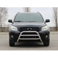 Кенгурятник WT022 (нерж) для Toyota Rav 4 2006-2013
