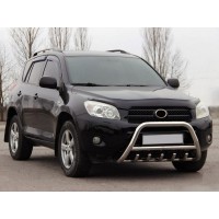 Кенгурятник WT003 (нерж) для Toyota Rav 4 2006-2013