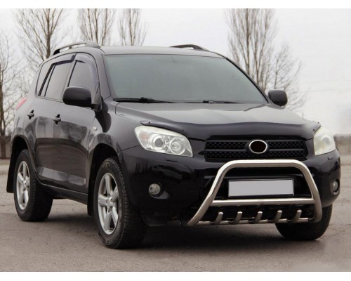 Кенгурятник WT003 (нерж) для Toyota Rav 4 2006-2013
