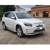 Боковые пороги Premium (2 шт, нерж) 60 мм для Toyota Rav 4 2006-2013 - 75077-11