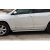 Боковые пороги Premium (2 шт, нерж) 60 мм для Toyota Rav 4 2006-2013 - 75077-11