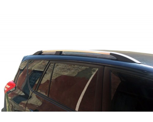 Рейлінги Хром Турецькі Коротка база, Металеві ніжки для Toyota Rav 4 2006-2013