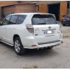 Задній захист AK005-15 (2 шт, нерж) для Toyota Rav 4 2006-2013