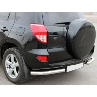 Задні куточки AK003 (2 шт, нерж) для Toyota Rav 4 2006-2013