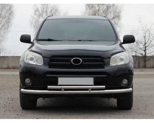 Передній захист ST014 (нерж) 51/42 мм для Toyota Rav 4 2006-2013