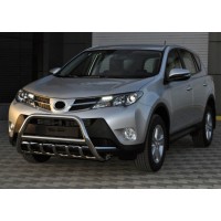 Кенгурятник WT003 (нерж) для Toyota Rav 4 2013-2018