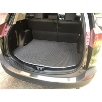 Коврик багажника с докаткой (EVA, черный) для Toyota Rav 4 2013-2018