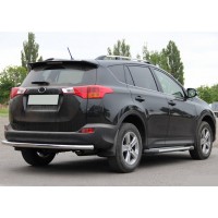 Задня дуга AK002 (нерж) для Toyota Rav 4 2013-2018