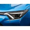 Нижняя окантовка фар Libao 2016-2018 (2 шт, пласт) для Toyota Rav 4 2013-2018 - 81227-11