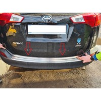 Кромка багажника Libao (нерж.) для Toyota Rav 4 2013-2018