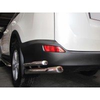 Задні куточки AK003-double (нерж) для Toyota Rav 4 2013-2018