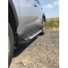 Боковые пороги Sunrise (2 шт., алюминий) для Toyota Rav 4 2019+ - 61301-11