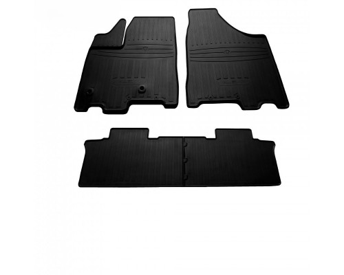 Коврики Stingray (6-7 мест, 4 шт) для Toyota Sienna 2010-2020 гг