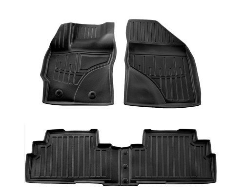 Коврики Stingray 3D (2009-2018, 4 шт) для Toyota Verso 2009- гг