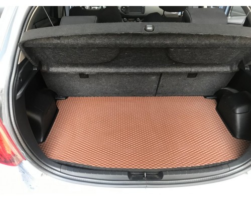 Коврик багажника (EVA, кирпичный) для Toyota Yaris 2010-2020 - 62268-11