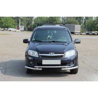 Передній захист ST009-2 для Lada Granta