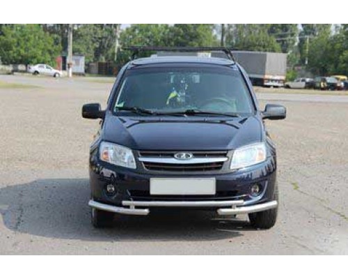 Передній захист ST009-2 для Lada Granta