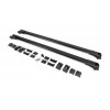 Перемички на рейлінги без ключа (2 шт) Чорний для Lada Granta 2011- рр