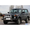 Кенгурятник QT007 (нерж.) для Lada Niva та Urban