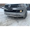 Передній ус подвійний Vegas (нерж) d70/42 мм для Volkswagen Amarok