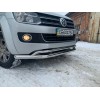 Передній ус подвійний Vegas (нерж) d70/42 мм для Volkswagen Amarok