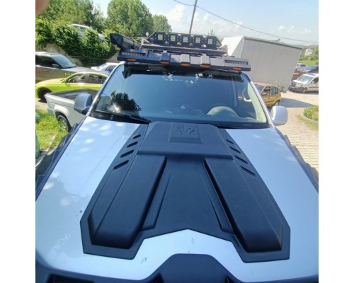 Накладка на капот (ABS) для Volkswagen Amarok