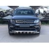 Передній захист F3-08.7 (нерж) для Volkswagen Amarok - 75280-11