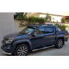 Бічні труби (2 шт, нерж) 70мм для Volkswagen Amarok