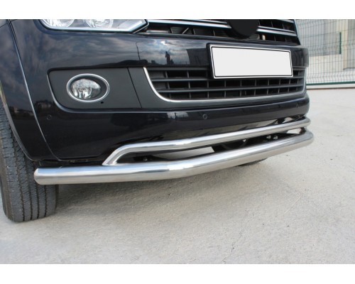 Передній ус подвійний Vegas (нерж) d70/42 мм для Volkswagen Amarok
