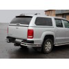 Задні куточки AK003-Double (2 шт, нерж) для Volkswagen Amarok