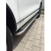 Бічні пороги Maydos V2 (2 шт., нерж) для Volkswagen Amarok - 64681-11