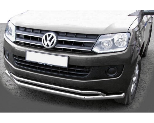 Передній захист ST017 (нерж) 70 на 48 мм для Volkswagen Amarok