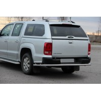 Задній захист AK005-2 (2 шт, нерж) для Volkswagen Amarok