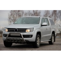 Кенгурятник WT002 (нерж) для Volkswagen Amarok