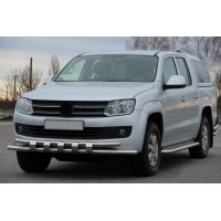 Передняя защита ST015 (нерж) для Volkswagen Amarok