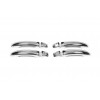 Накладки на ручки (4 шт, нерж) Carmos - Турецька сталь для Volkswagen Amarok - 51877-11