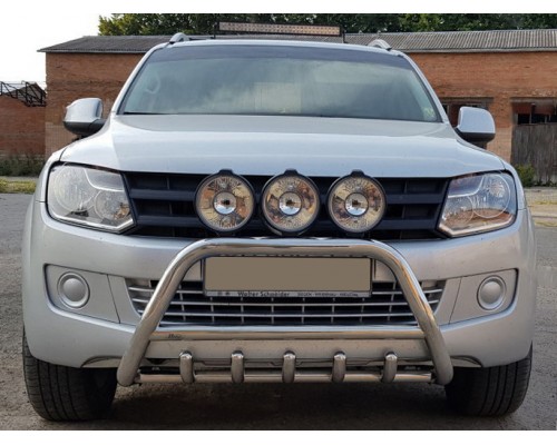 Кенгурятник WT003 (нерж) для Volkswagen Amarok