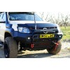 Передній бампер Dakar Чорний, з сенсором, з LED баром для Volkswagen Amarok